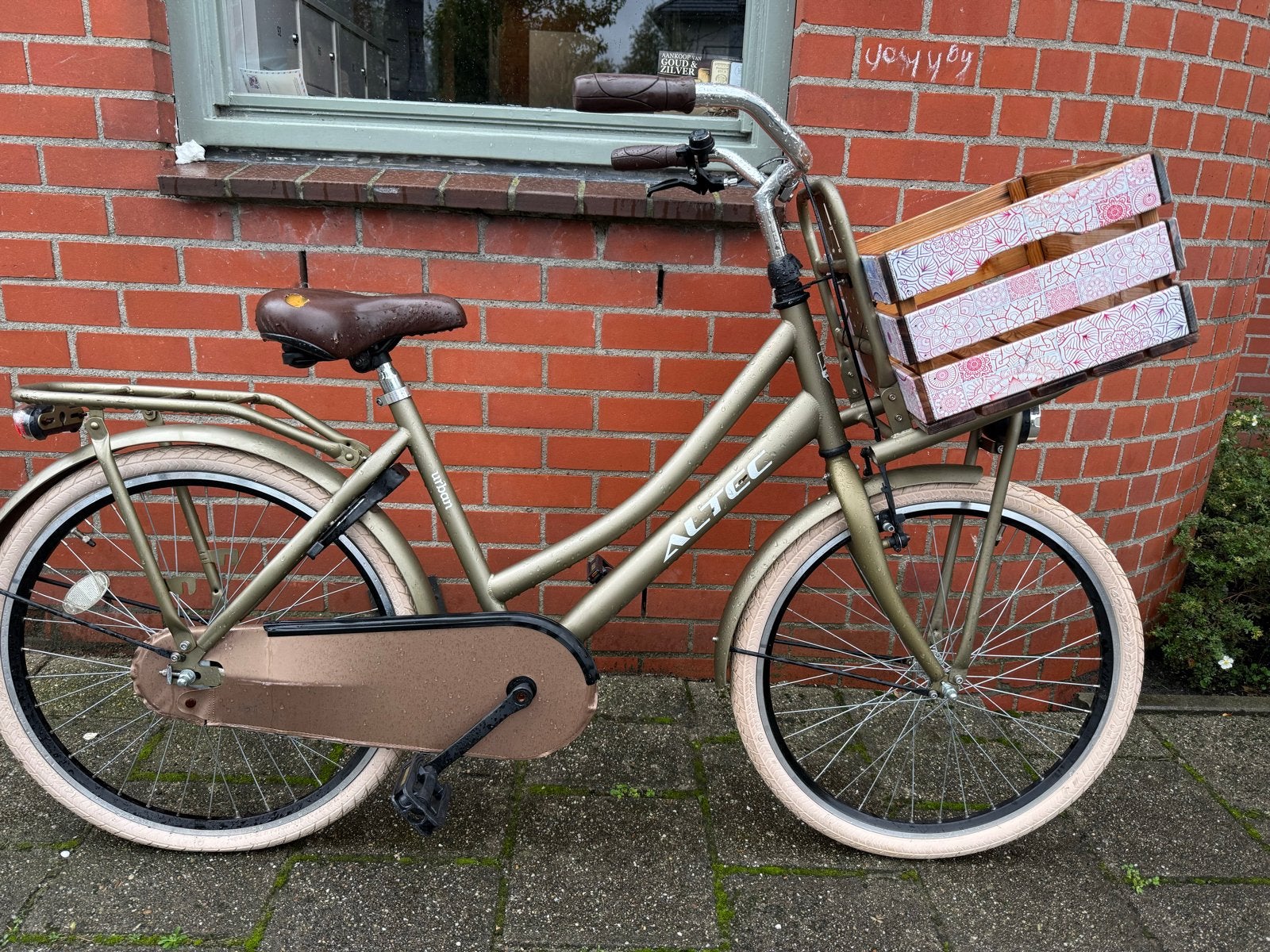 Altec Urban Damesfiets met Mand, Fietsen en Brommers, Gebruikt, Velgrem, 47 tot 50 cm, Ophalen