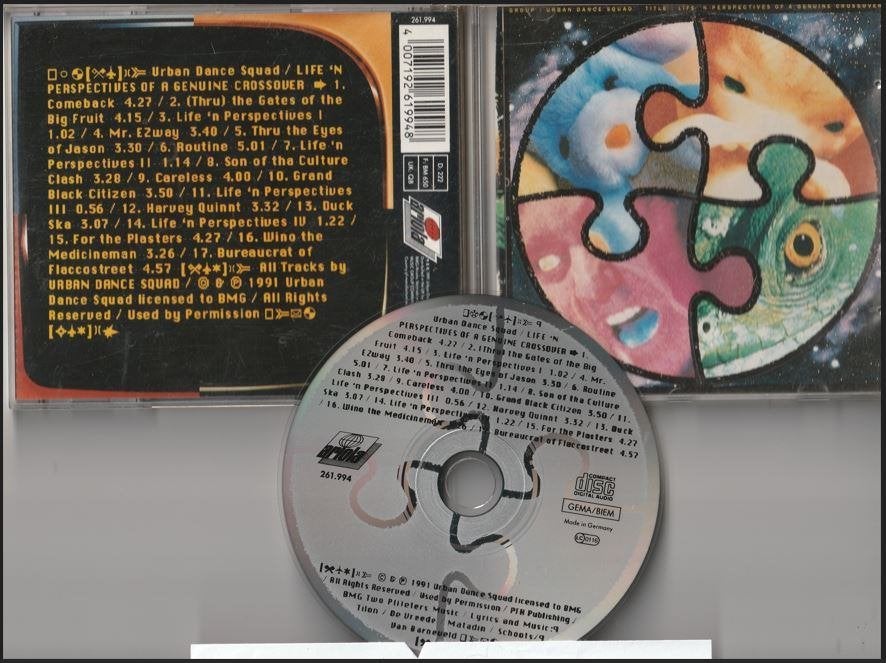 Urban Dance Squad-Life N Perspectives Of A Genuine Crossover, Ophalen of Verzenden, Gebruikt, Alternative