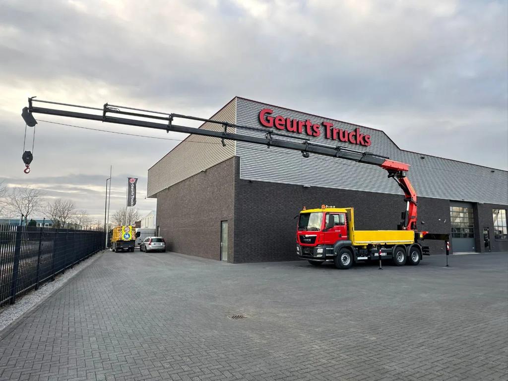 MAN TGS 26.480 6X4 MET PALFINGER PK 42002-SH G KRAAN / KRAN, Auto's, Vrachtwagens, Automaat, Euro 6, MAN, Bedrijf