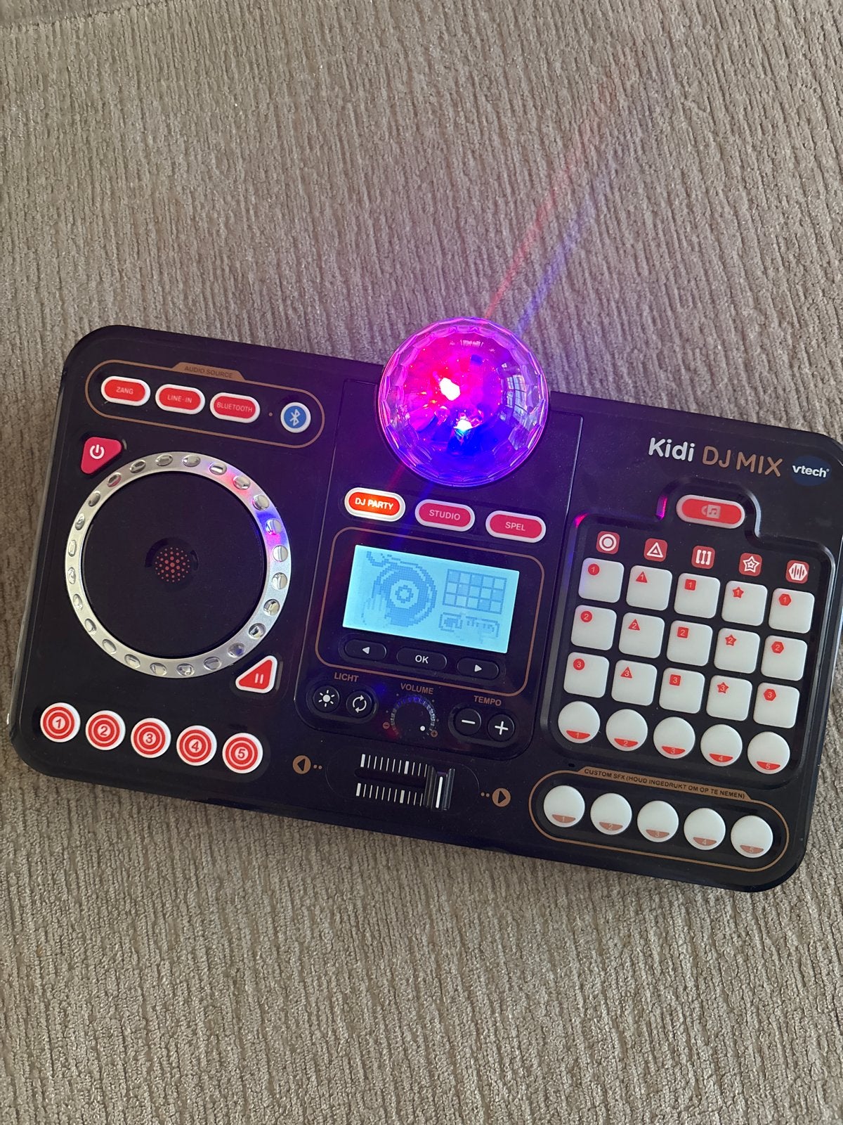 VTech Kidi DJ Mix - Interactieve DJ-tafel voor kinderen, Ophalen of Verzenden, Zo goed als nieuw, Elektronica, Met licht