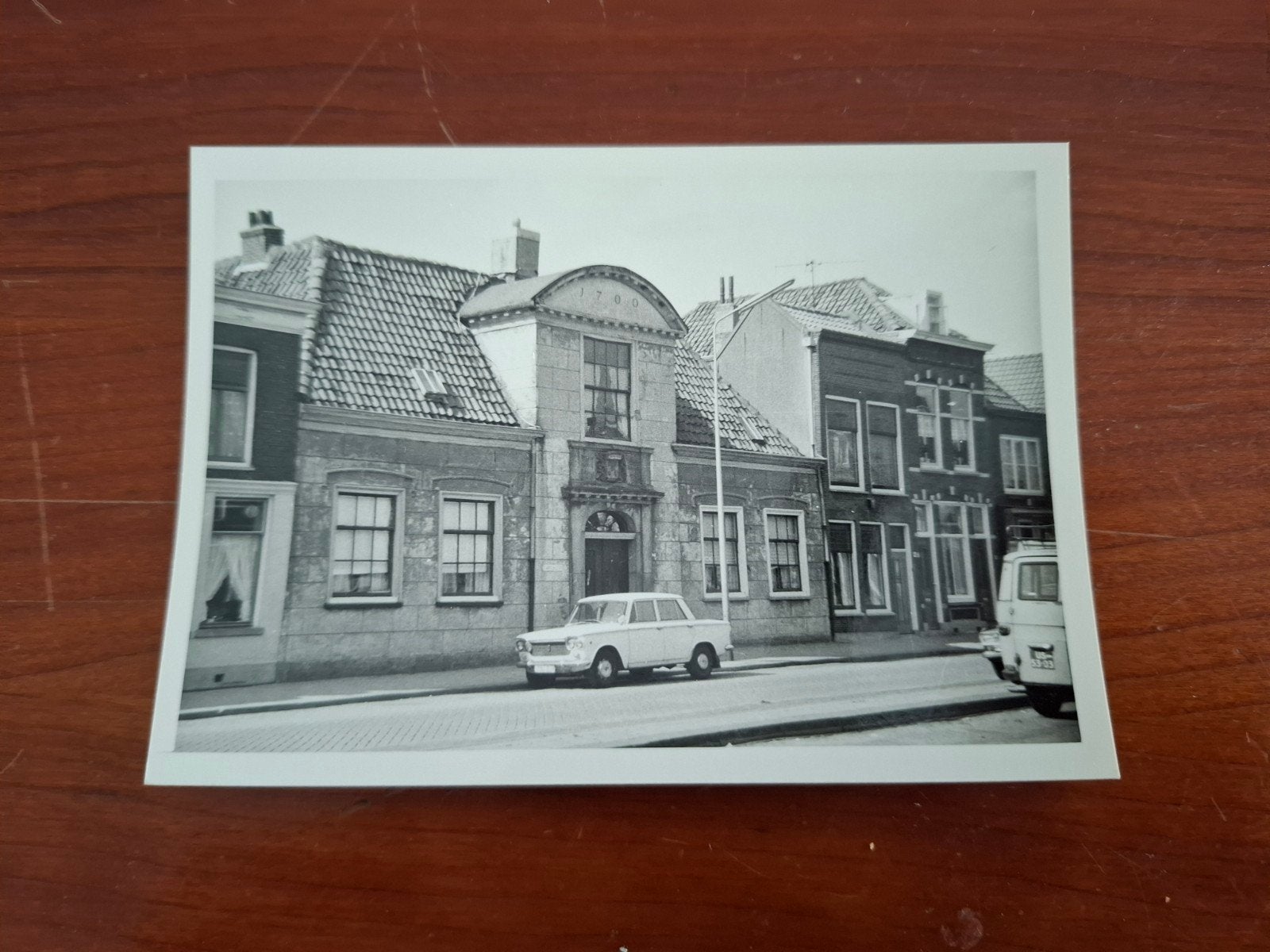 Oude foto Hofje van Cincq Gouda jaren '60-'80, Verzamelen, 1960 tot 1980, Gebruikt, Foto, Ophalen of Verzenden