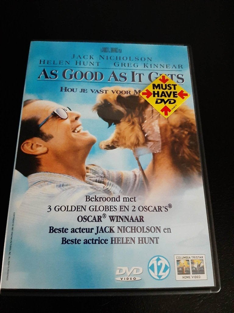 As good as it gets, Jack Nicholson, Helen Hunt, Greg Kinnear, Vanaf 12 jaar, Ophalen of Verzenden, Gebruikt, Romantische komedie