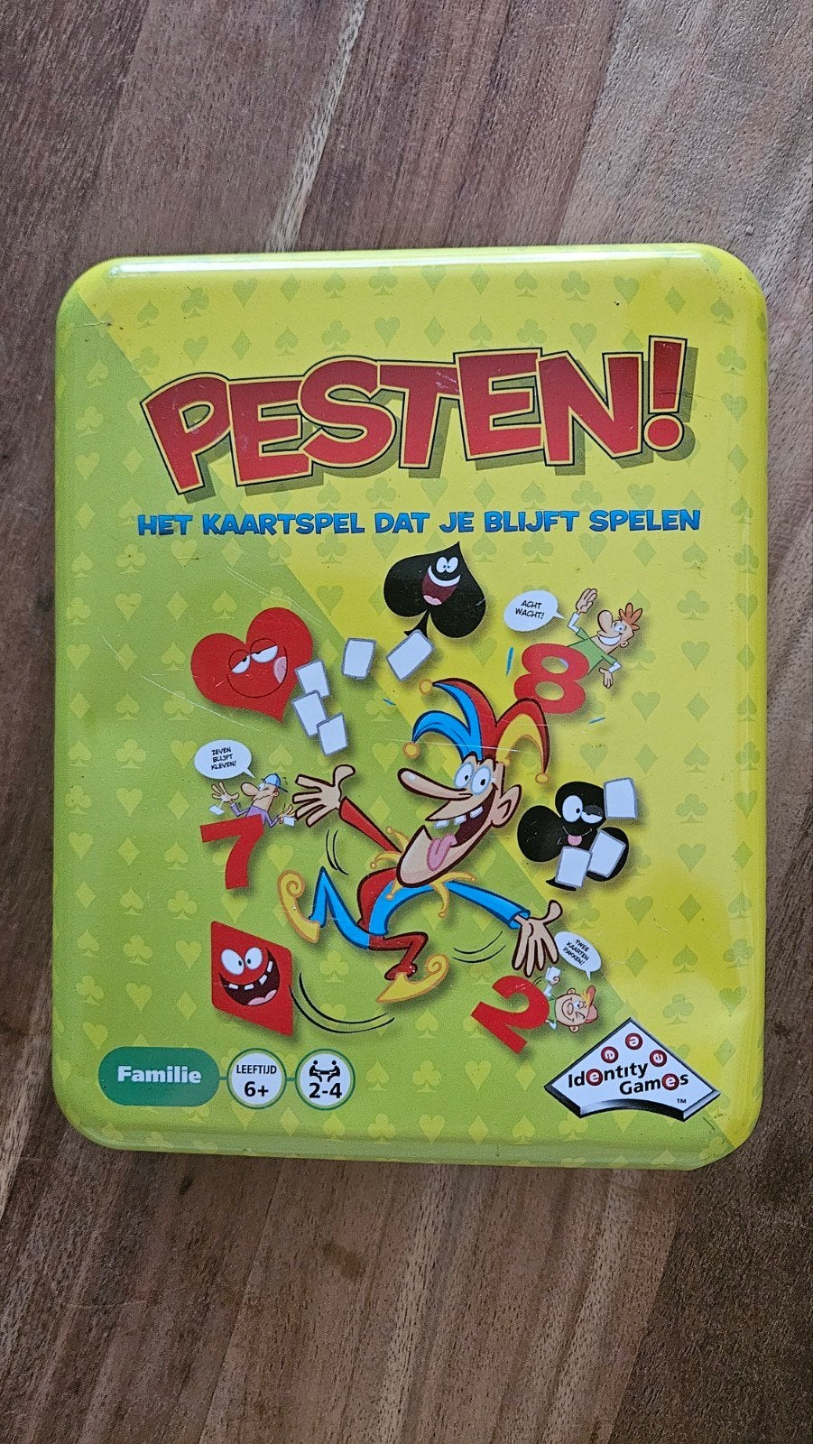 Pesten! Het kaartspel dat je blijft spelen - Identity Games, Een of twee spelers, Ophalen of Verzenden, Gebruikt, Identity Games