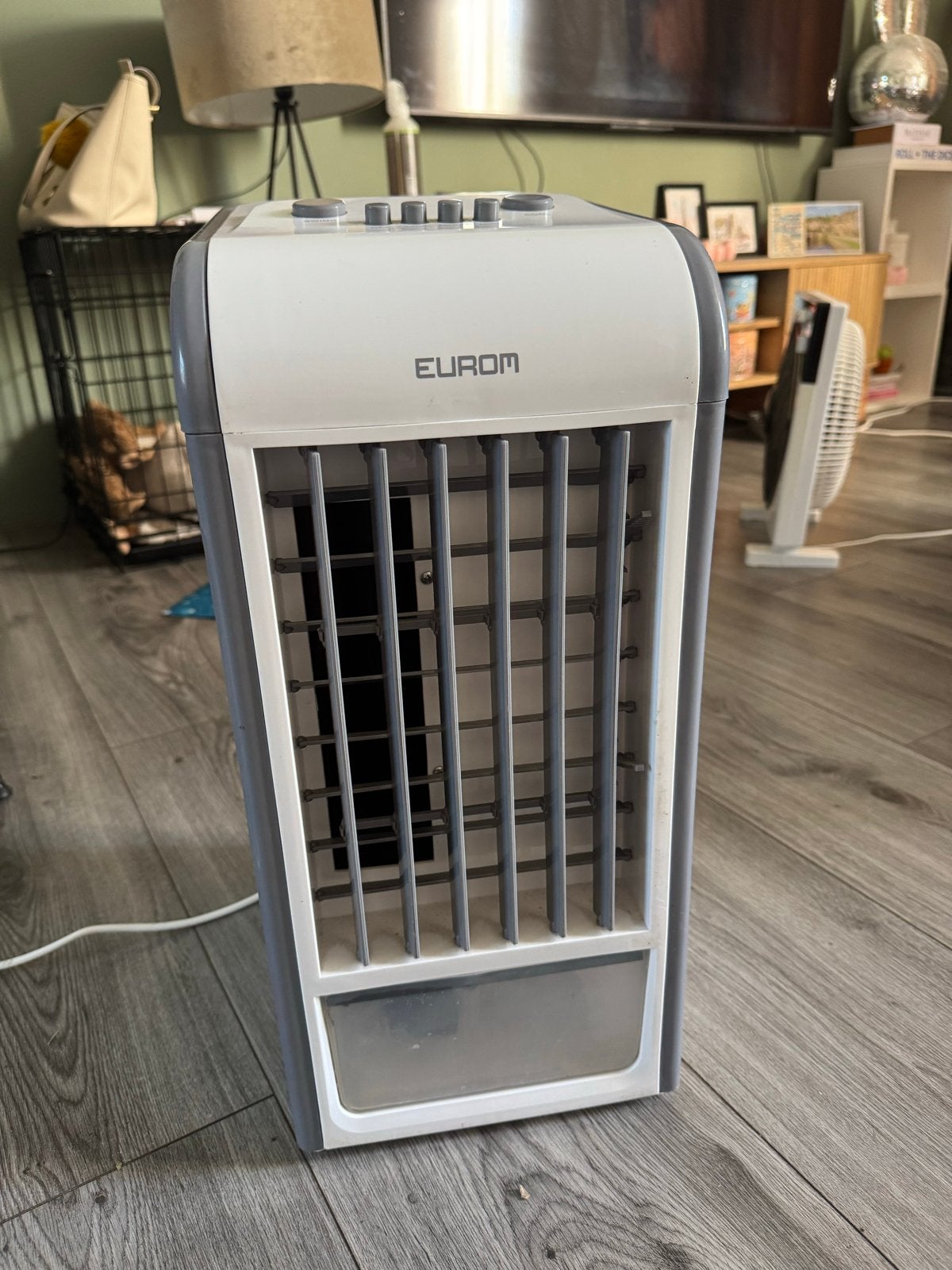 Eurom aircooler - Mobiele luchtkoeler met 3 snelheden, Witgoed en Apparatuur, Ophalen, Gebruikt, Minder dan 60 m³, Ventileren