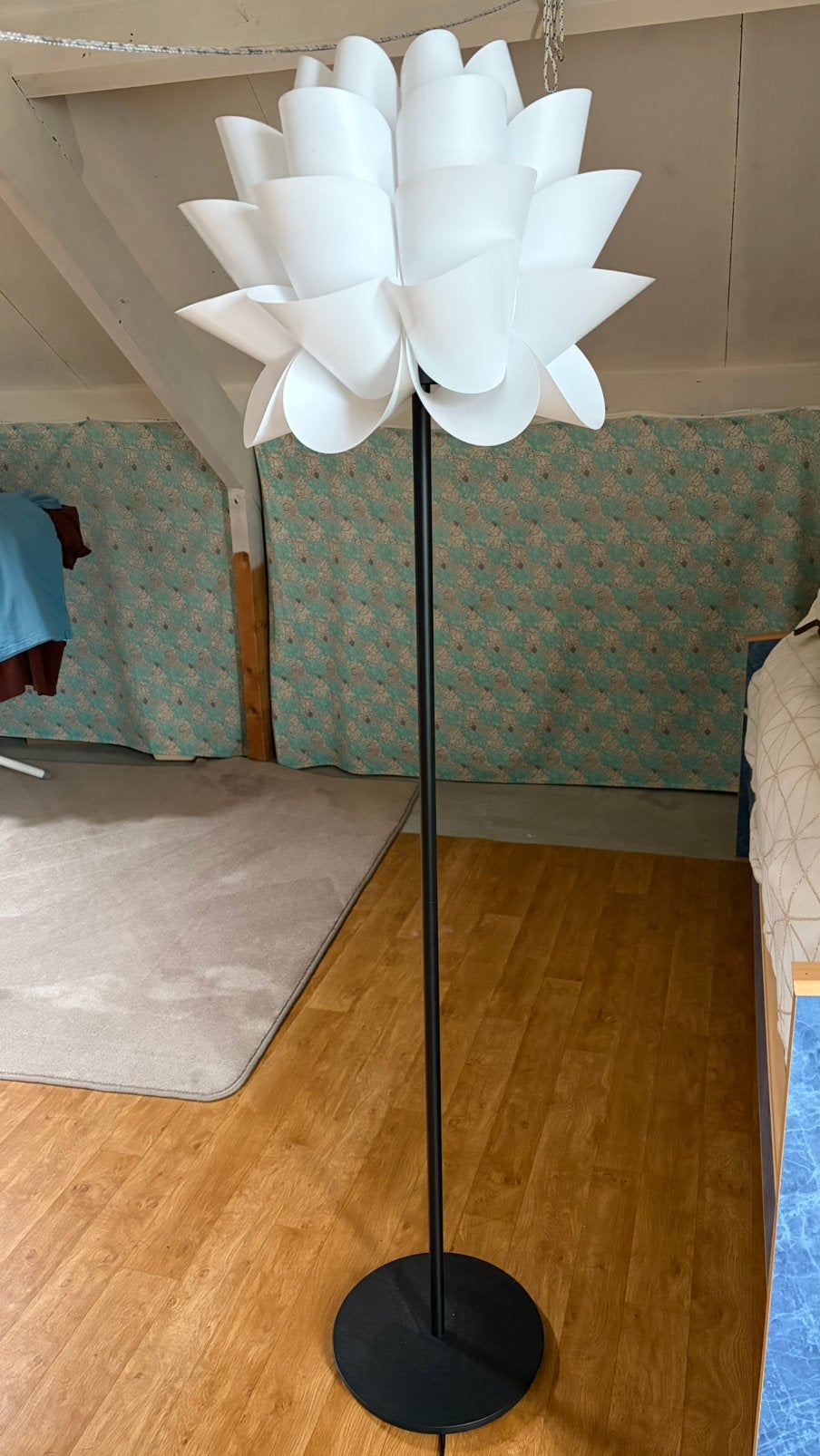 Vloerlamp met kap, Ophalen of Verzenden, Zo goed als nieuw, 150 tot 200 cm