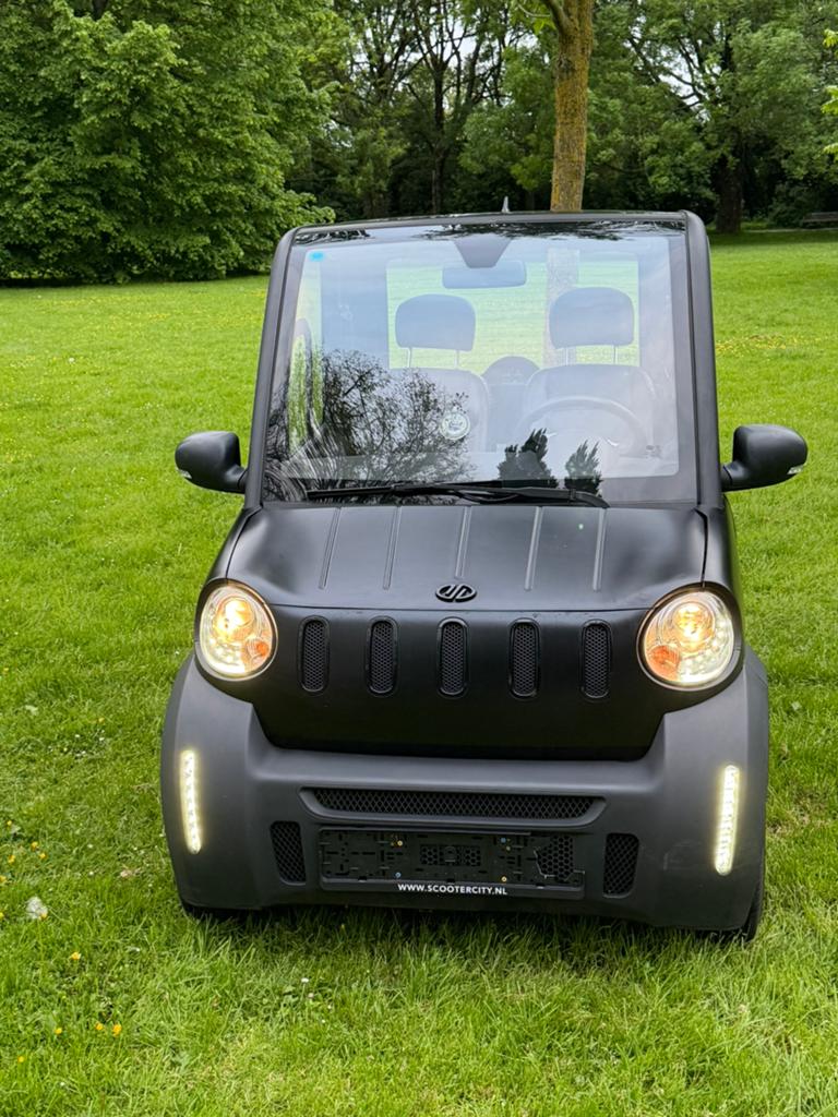 Move citycar mat black edition met airco, Zo goed als nieuw, 16 km/u of meer, 46 km of meer, Ophalen