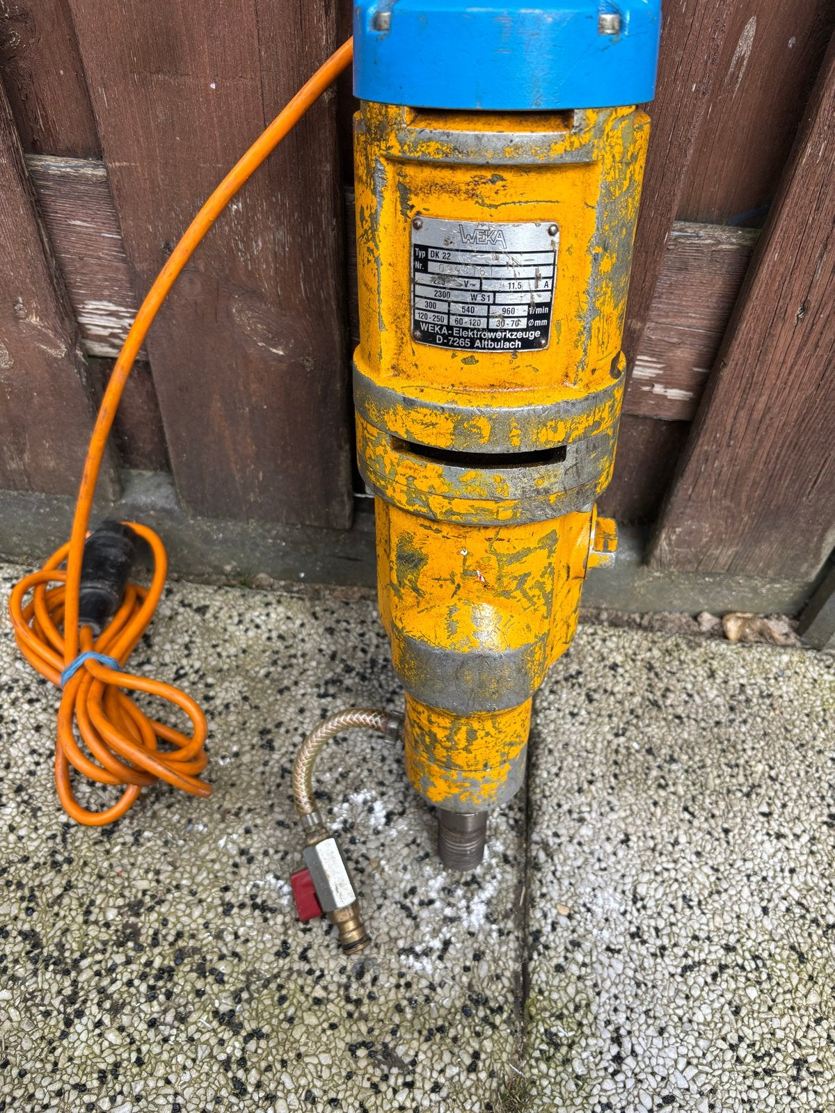 Weka DK 22 Boormachine - Krachtige Boor voor Zwaar Werk, Ophalen of Verzenden, Gebruikt, 600 watt of meer, Boormachine