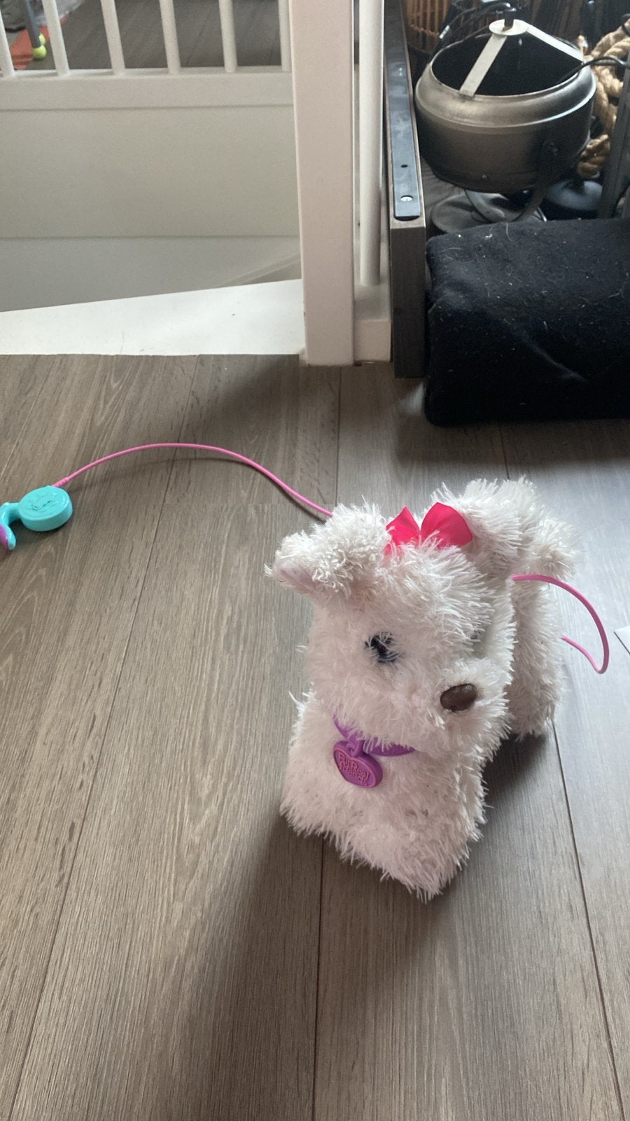 Interactieve speelgoedhond met riem, Ophalen, Gebruikt, Meisje