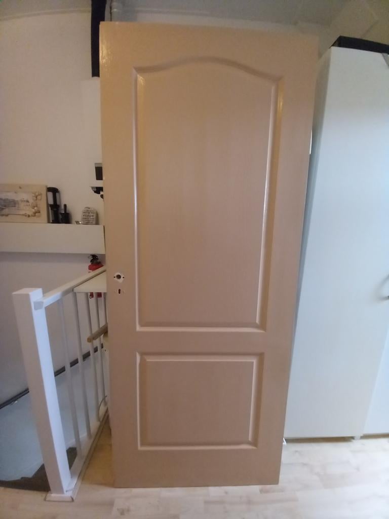 Opdekdeur zware kwaliteit 201,5 x 83 cm, Doe-het-zelf en Verbouw, Deuren en Horren, Ophalen of Verzenden