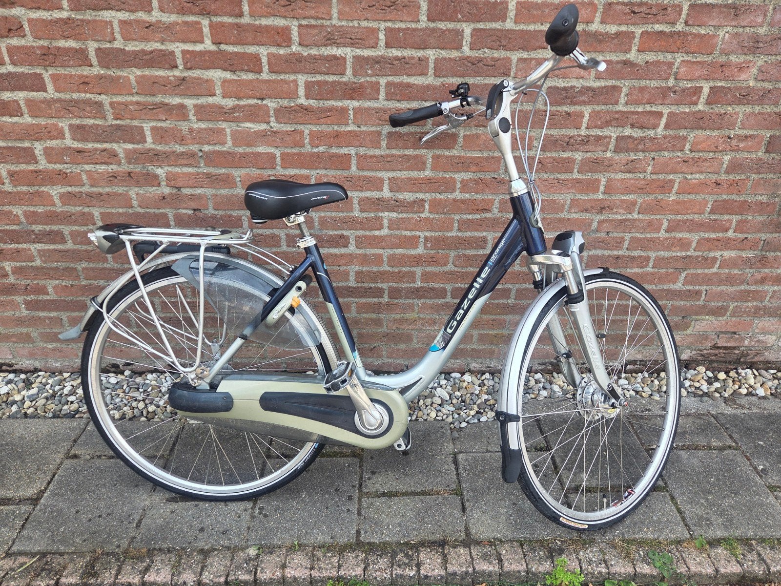 Gazelle Orange Xtra, Damesfiets, 53cm, 7 versnellingen, Ophalen, Versnellingen, Gazelle, Trommelrem