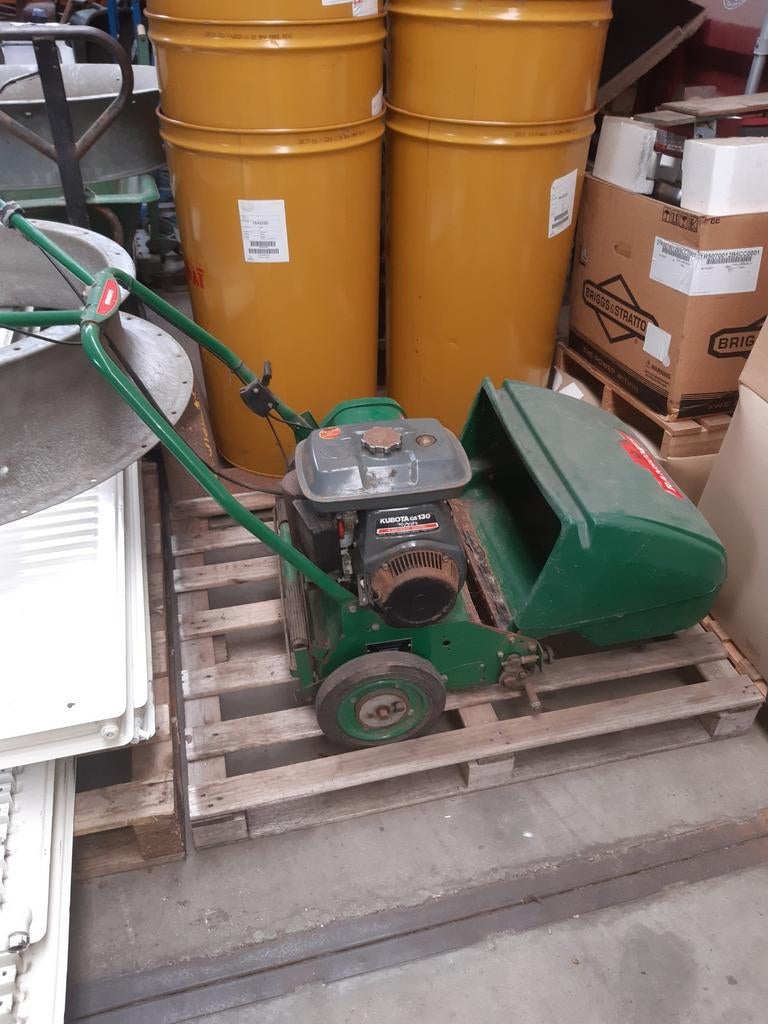 Ransomes maaimachine met kubota gs130 motor, Tuin en Terras, Grasmaaiers, Ophalen, Gebruikt, 50 cm of meer