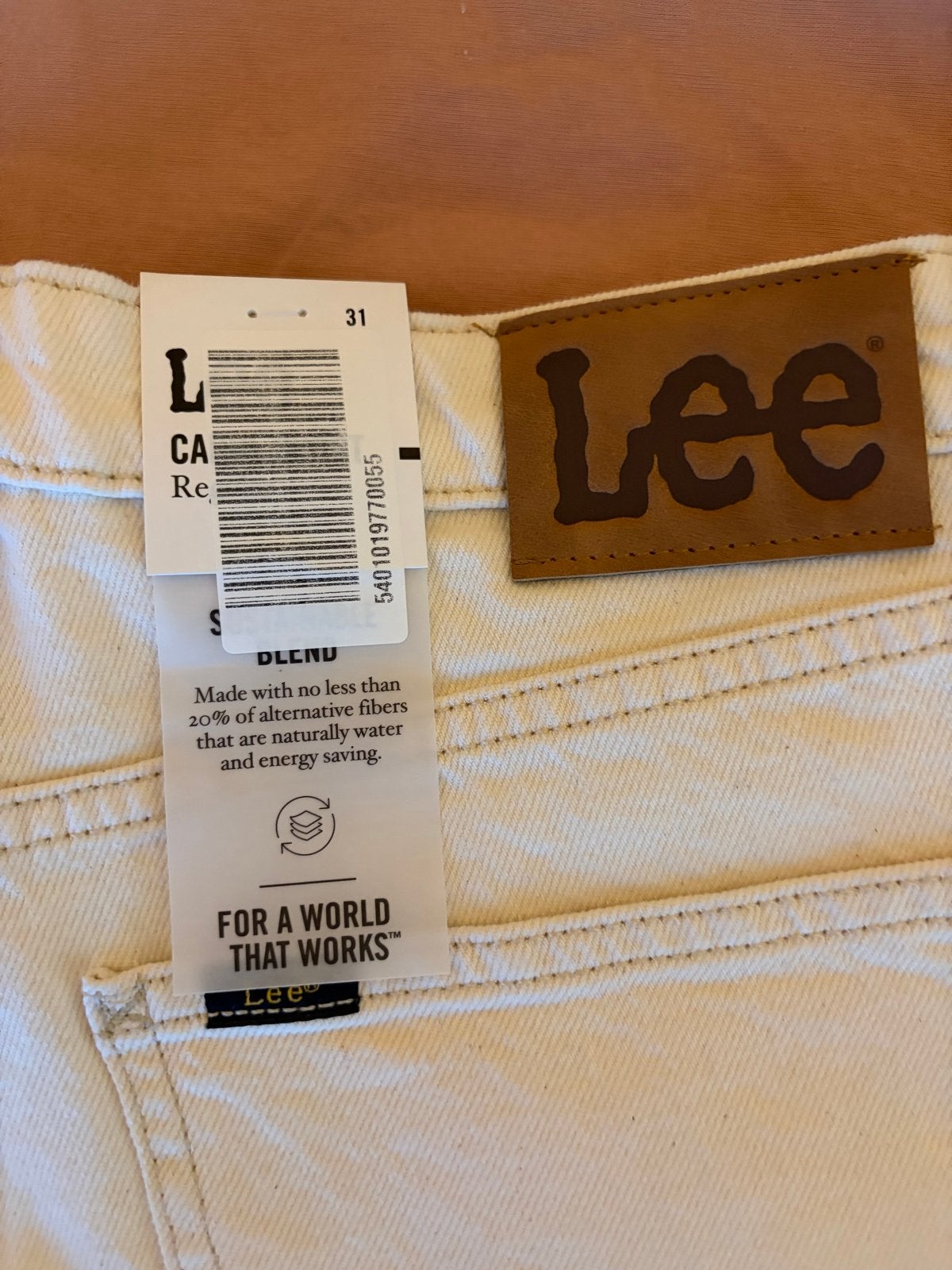 Nieuwe Lee Carol Short - Maat W31 (valt als 29), Kleding | Dames, Maat 38/40 (M), Kort, Beige, Nieuw