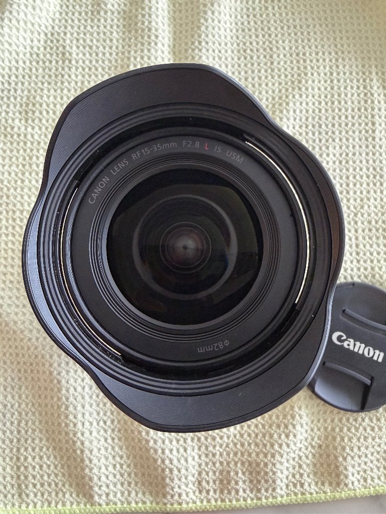Canon rf 15-35mm f2.8 L IS USM lens, Audio, Tv en Foto, Ophalen, Canon, Canon RF, Groothoeklens
