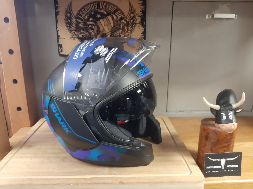 Shark helm maat M motor scooter helm snorfiets helm nieuw, Nieuw met kaartje, M, Pascalstraat 6 1704 RD Heerhugowaard, Dames