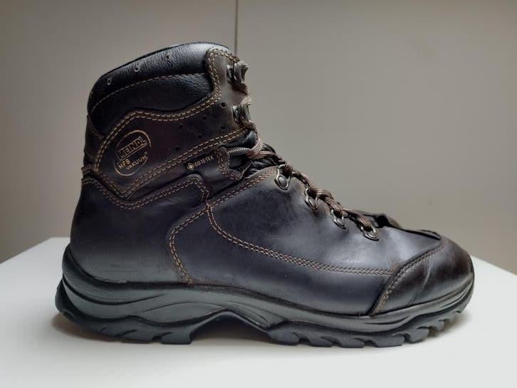 Meindl MFS Vakuum bergschoenen wandelschoenen 44 Bruin, Bruin, Verzenden, Zo goed als nieuw, Wandelschoenen of Bergschoenen