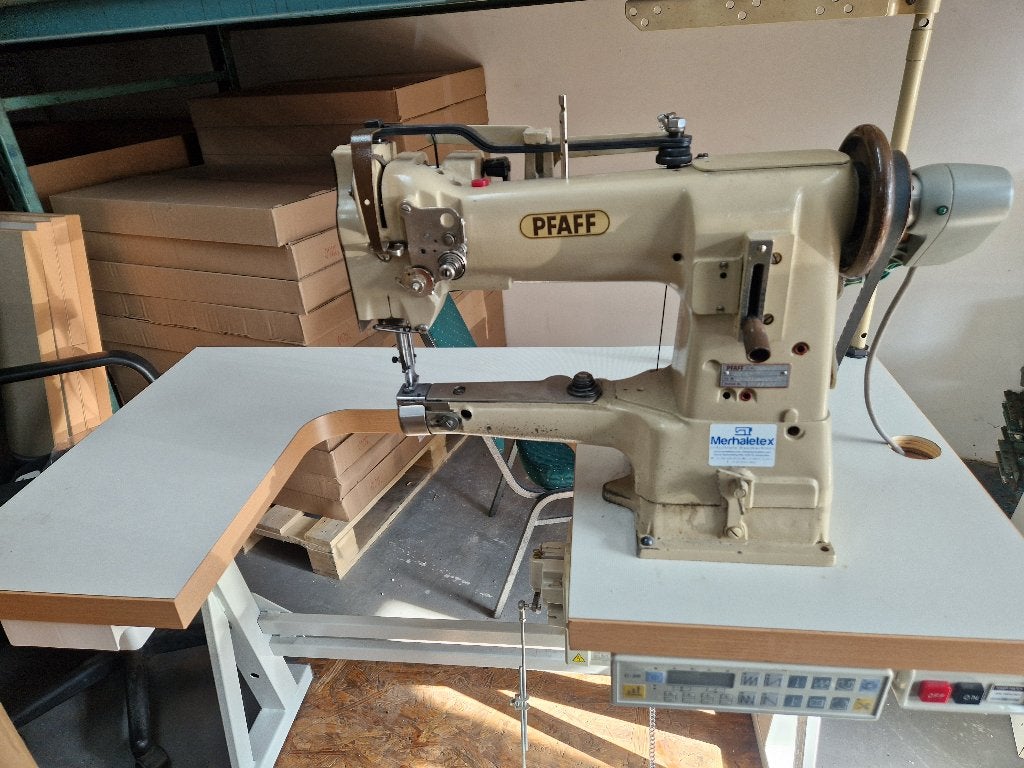 Pfaff 335-H3 – Vrijarm – Half Automaat–Volledig nagekeken 4, Ophalen, Naaimachine, Industrieel, Gebruikt