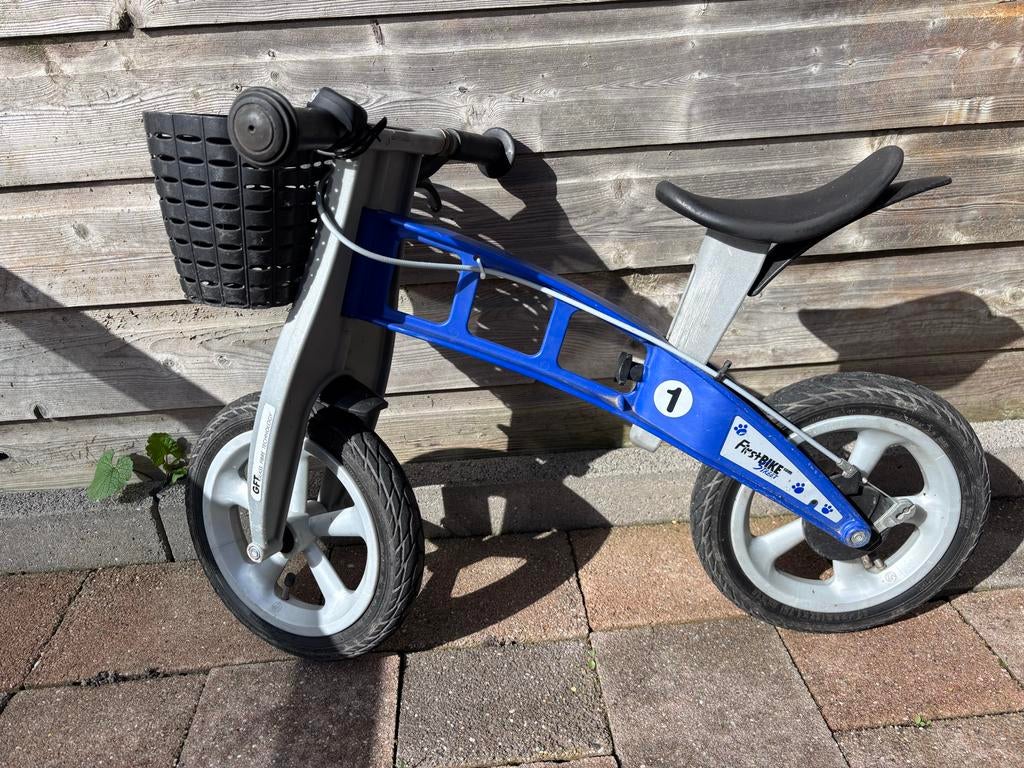 FirstBIKE loopfiets met mandje, Ophalen, Gebruikt