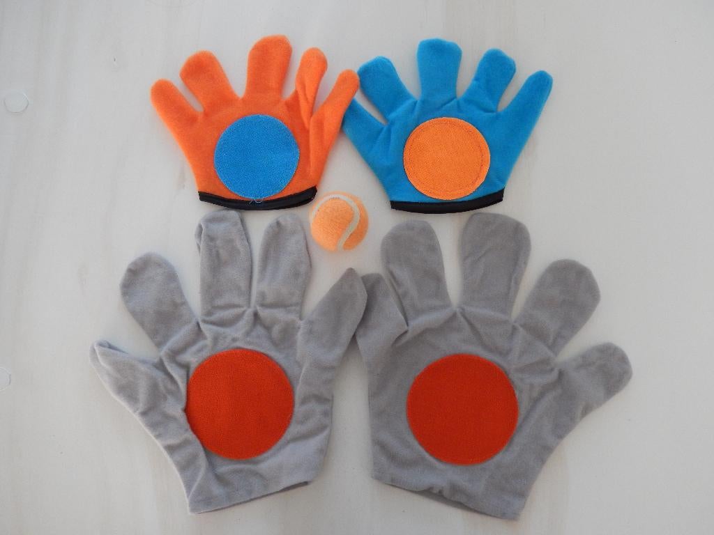 * Nieuw klittenband vangspel handschoenen groot en klein *, Kinderen en Baby's, Speelgoed | Buiten | Los speelgoed, Ophalen of Verzenden