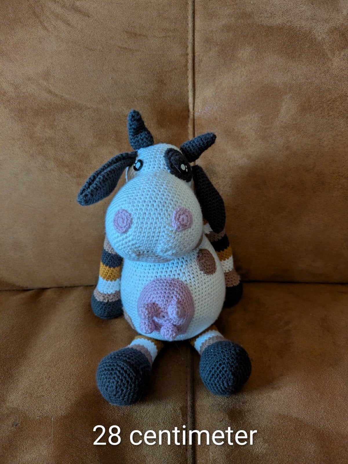 Nieuwe knuffel koe, Ophalen of Verzenden, Nieuw, Koe