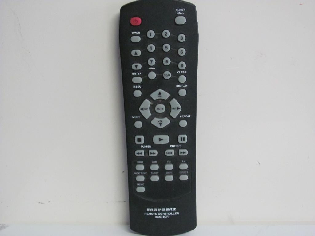 Marantz remote controller RC601CR  heeft buttons voor,DAB, Ophalen of Verzenden, Zo goed als nieuw, Origineel, Receiver of Versterker