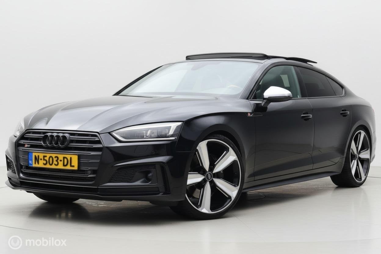 Audi S5 3.0 TFSI quattro Pro Line + | pano | massage | B&O, Auto's, Automaat, Adaptive Cruise Control, Gebruikt, 2995 cc