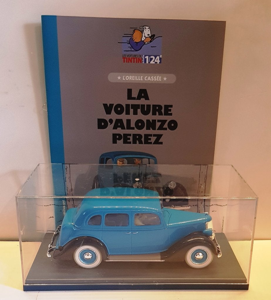 Les voitures de Tintin 1/24 N66 "la voiture d'Alonzo Perez", Verzenden, Kuifje, Nieuw, Beeldje of Figuurtje