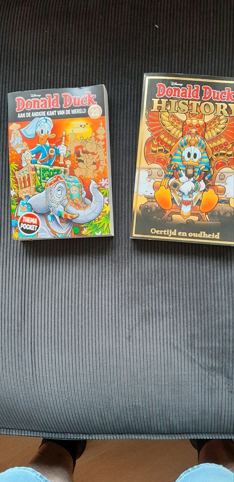 Donald Duck: Thema Pocket en History Oertijd en Oudheid, Boeken, Meerdere stripboeken, Ophalen, Zo goed als nieuw