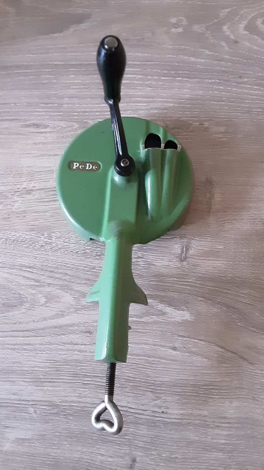GIETIJZEREN GROENEN SNIJBONEN MOLEN MERK PEDE, Ophalen of Verzenden