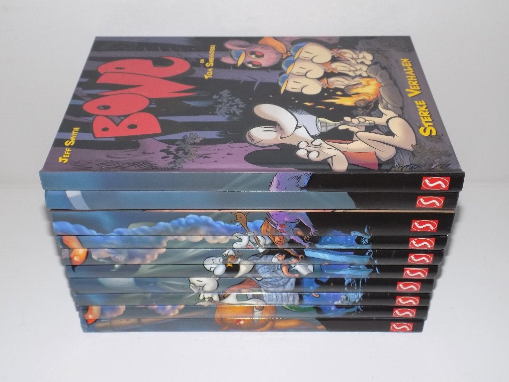 Bone ~ Set hardcovers 1 tm 11 [mist nummer 3], Complete serie of reeks, Ophalen of Verzenden, Zo goed als nieuw