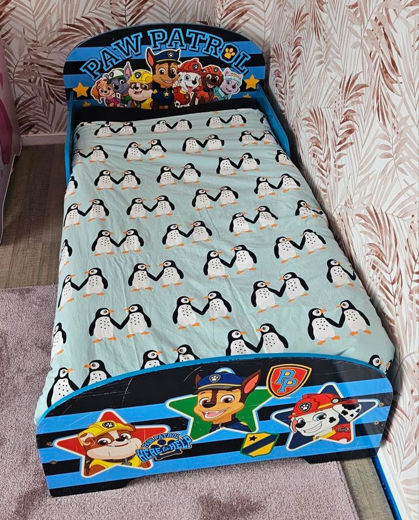 Paw Patrol peuterbed, Ophalen, Gebruikt, 140 tot 160 cm, 70 tot 85 cm