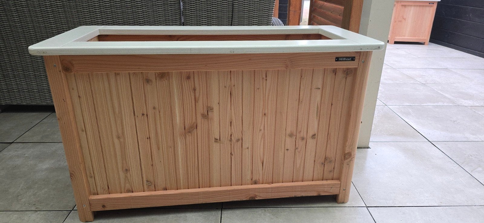 Nieuwe Douglas plantenbak, 100 cm of meer, Nieuw, Ophalen of Verzenden, Balkon