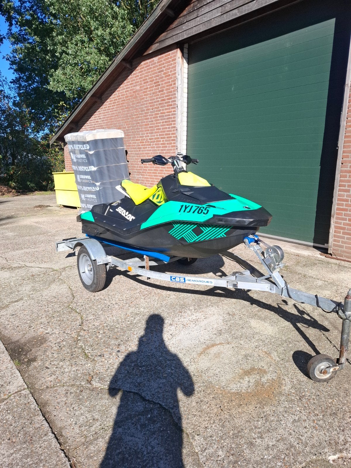 Seadoo Spark Trixx 2019 80 uren, Watersport en Boten, Ophalen, Gebruikt, Benzine, 70 tot 120 pk