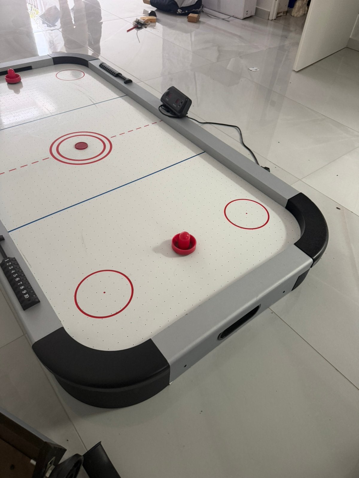 Air hockey digitaal, Sport en Fitness, Biljarten en Poolen, Ophalen of Verzenden, Zo goed als nieuw, Overige typen