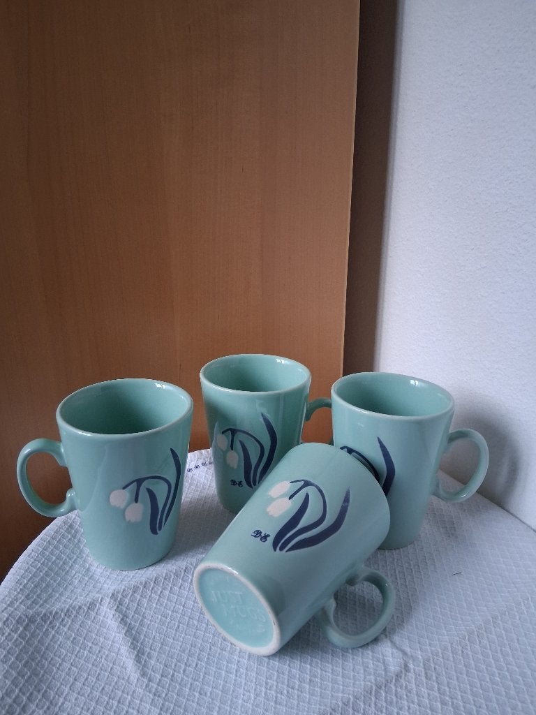 JUST mugs mokken voor DE Douwe Egberts, Ophalen of Verzenden, Zo goed als nieuw, Overige stijlen, Kop(pen) en/of Schotel(s)
