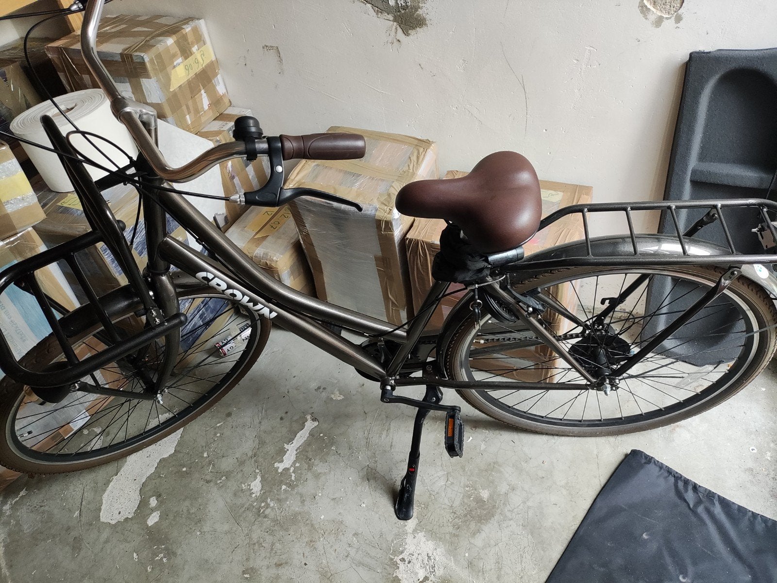 inch28 Crown Transportfiets - Zo goed als nieuw, 53 tot 56 cm, Velgrem, Versnellingen, Zo goed als nieuw