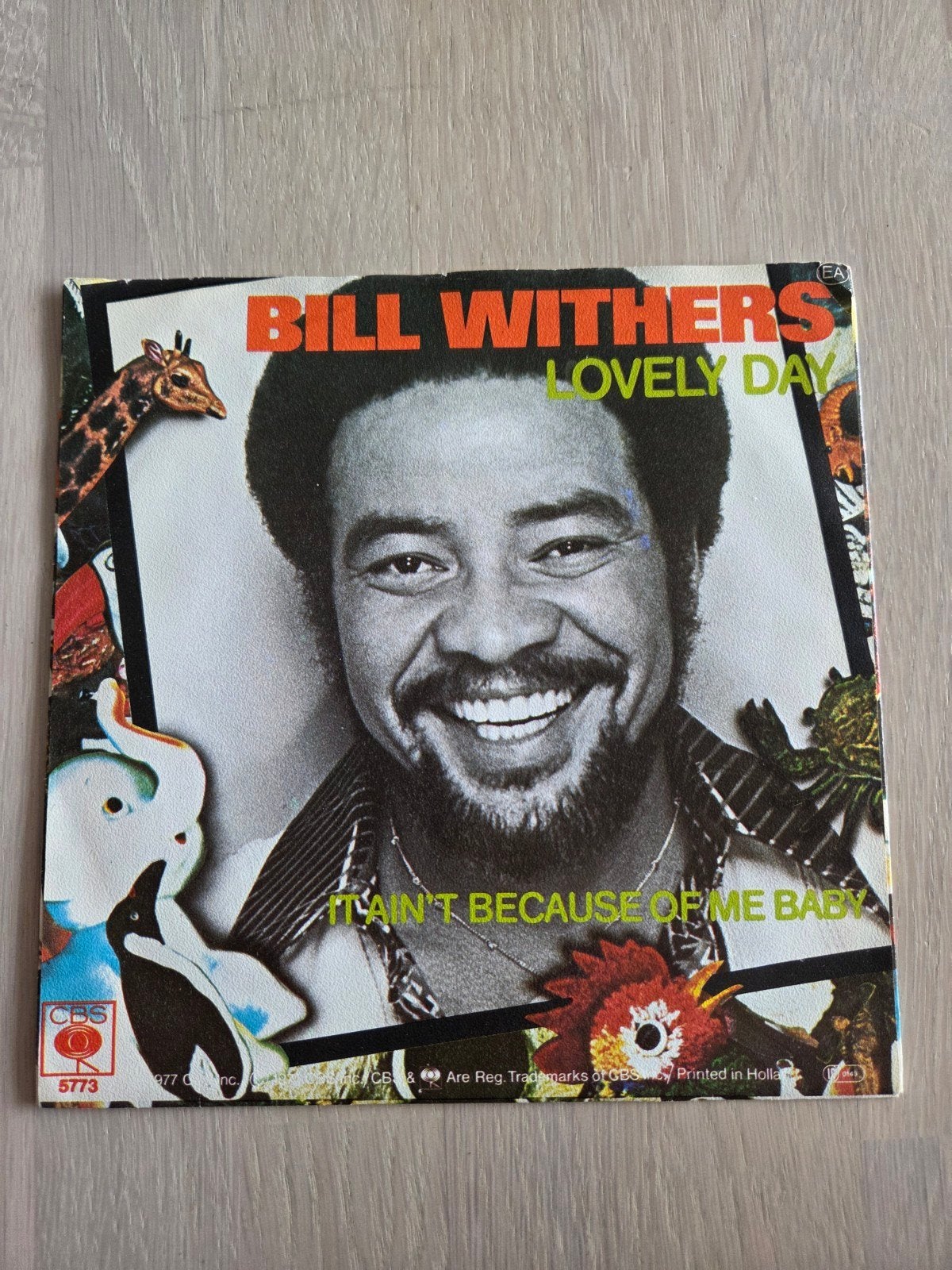 Bill Withers - Lovely Day / Ain't No Sunshine (7 inch vinyl), Gebruikt, Originele persing, 7 inch, Ophalen of Verzenden