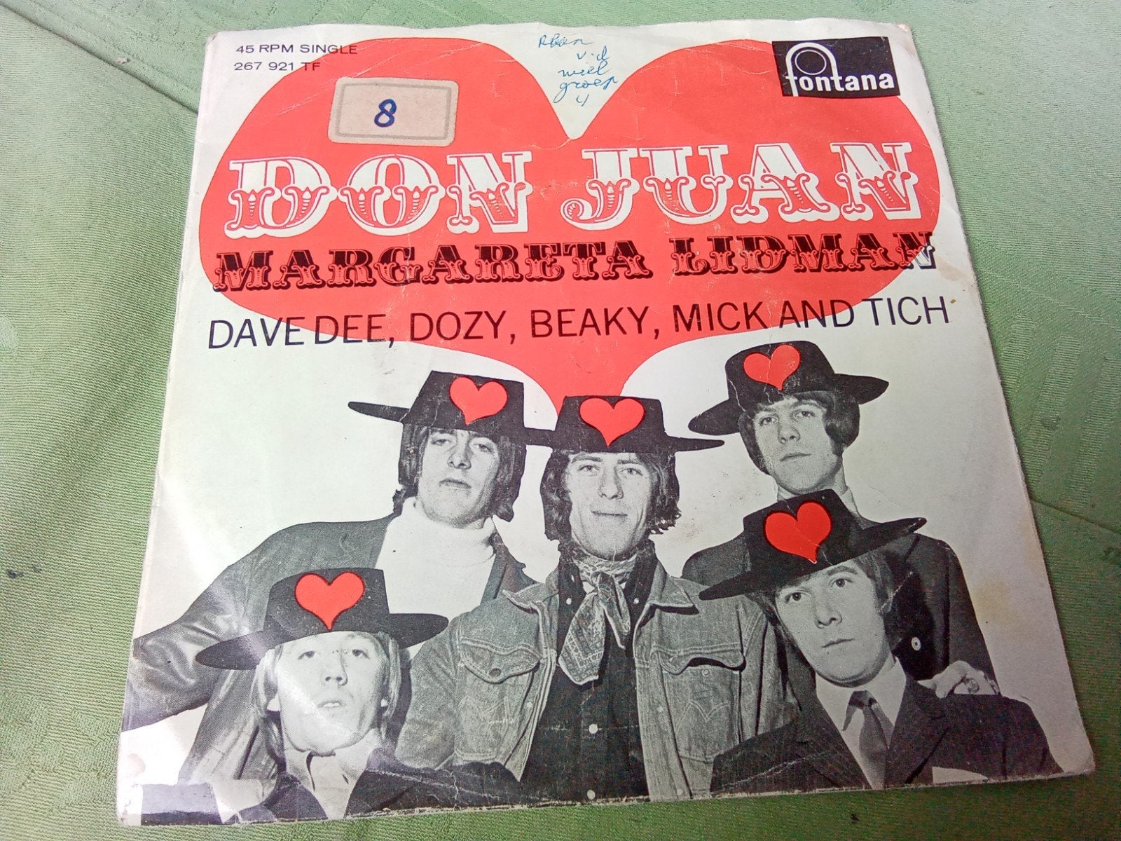 Dave Dee dozy Beaky Mick and Tich.        Don Juan, Verzenden, Gebruikt, 7 inch