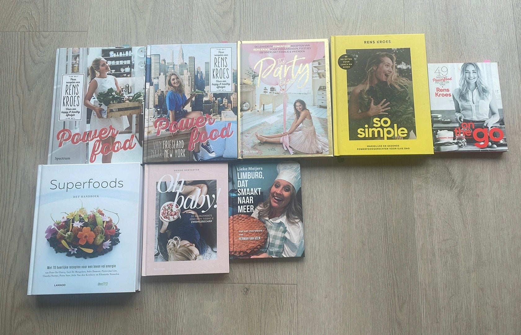 Kookboeken Rena Kroes, Denise Kortlever ea, Boeken, Kookboeken, Ophalen of Verzenden, Zo goed als nieuw
