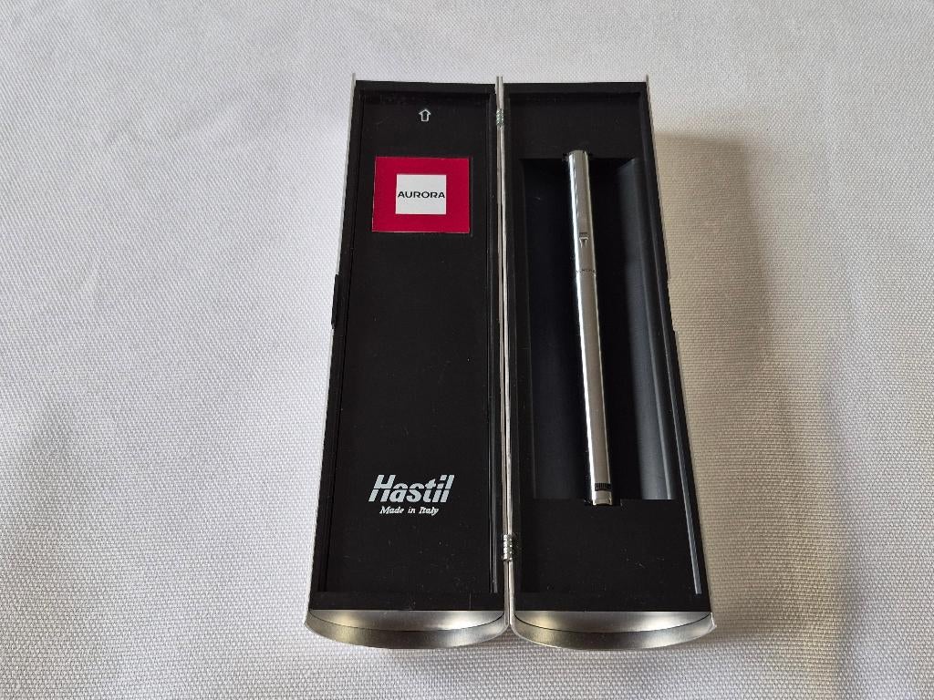 Aurora Hastil Vulpen 14K/585 monotone F-Nib, Overige merken, Nieuw, Met doosje, Ophalen of Verzenden