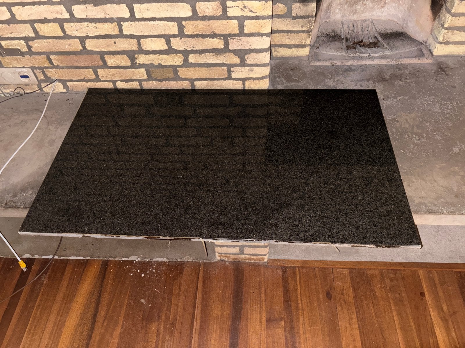 Granieten plaat voor keuken of vensterbank, Ophalen, Gebruikt, 50 tot 100 cm, Minder dan 100 cm