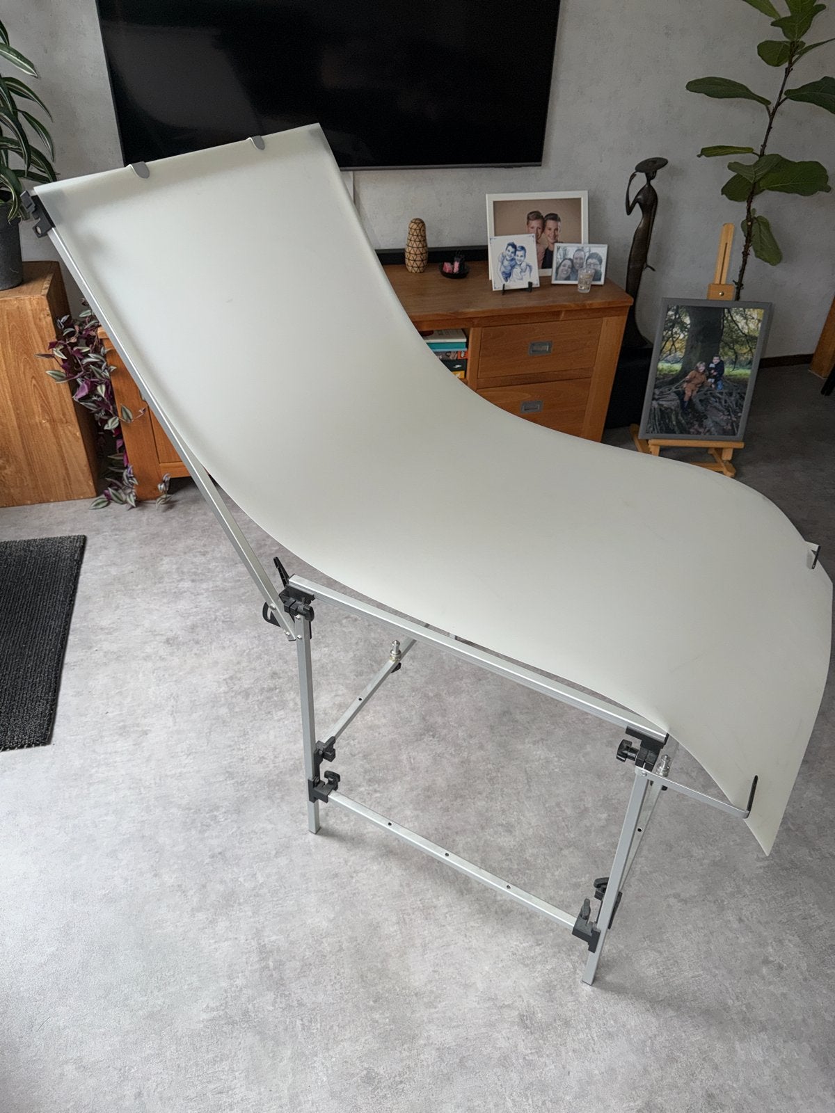 Productfotografie tafel 55x55x55 cm - Compact & Opvouwbaar, Ophalen of Verzenden, Zo goed als nieuw, Opvouwbaar, Overige typen