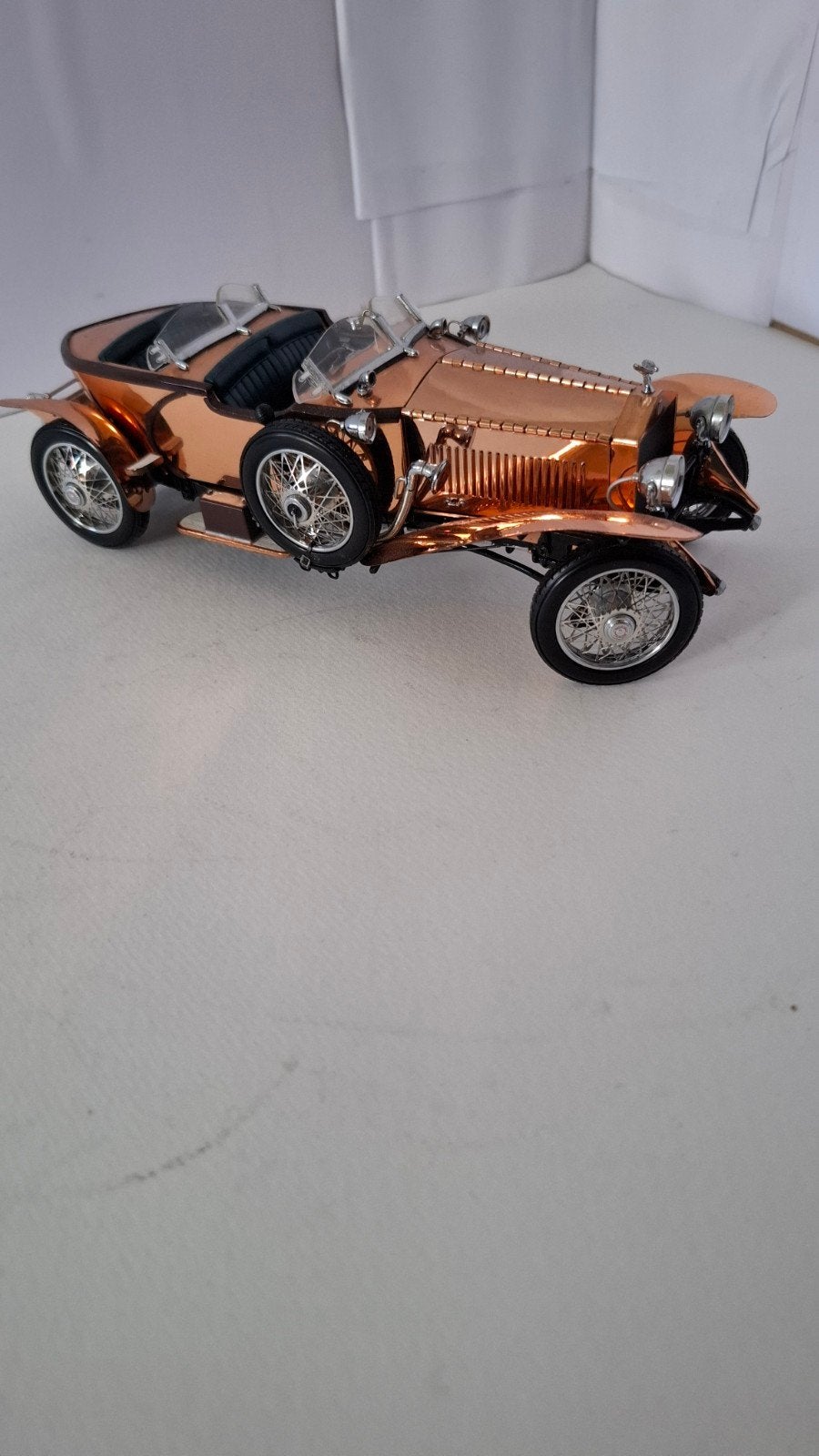 Franklin Mint 1:24 Rolls-Royce Silver Ghost Precision Models, Ophalen of Verzenden, Zo goed als nieuw, Overige merken