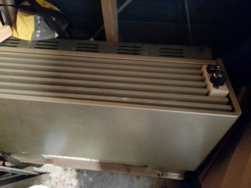Moederhaard gaskachel, Huis en Inrichting, Ophalen, Gas, Zo goed als nieuw, Vrijstaand
