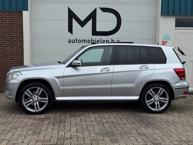 Mercedes-Benz GLK-klasse 350 4-Matic -Panoramadak-Trekhaak, Auto's, Automaat, Gebruikt, Zwart, Automatische klimaatregeling