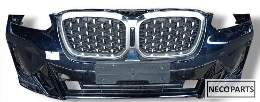BMW iX3 X3 M PAKKET VOORBUMPER COMPLEET ORIGINEEL ALLES LEVE, Gebruikt, -, Voor, -