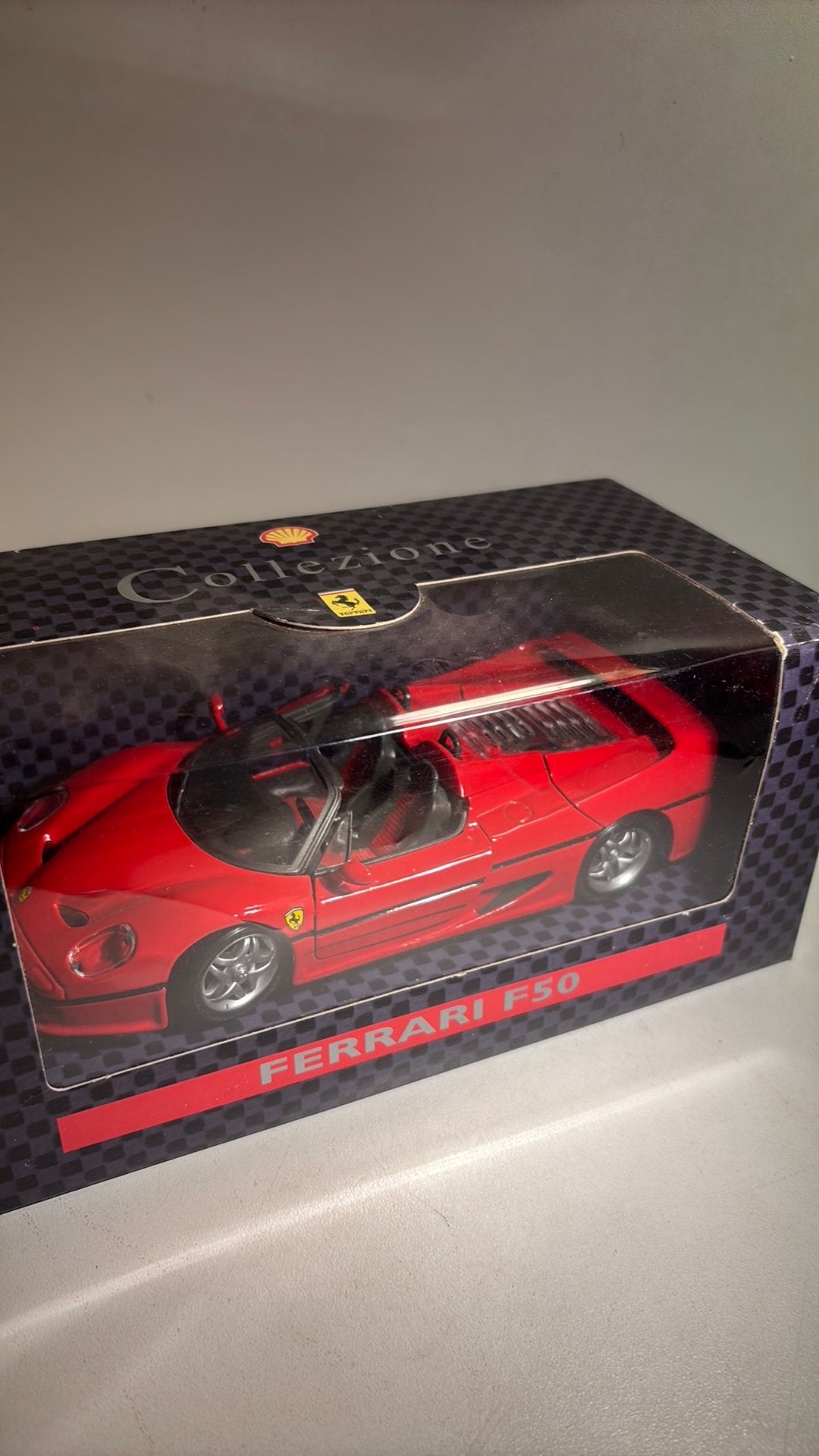 Ferrari f50 shell 1.24, Overige merken, Ophalen of Verzenden, A, A