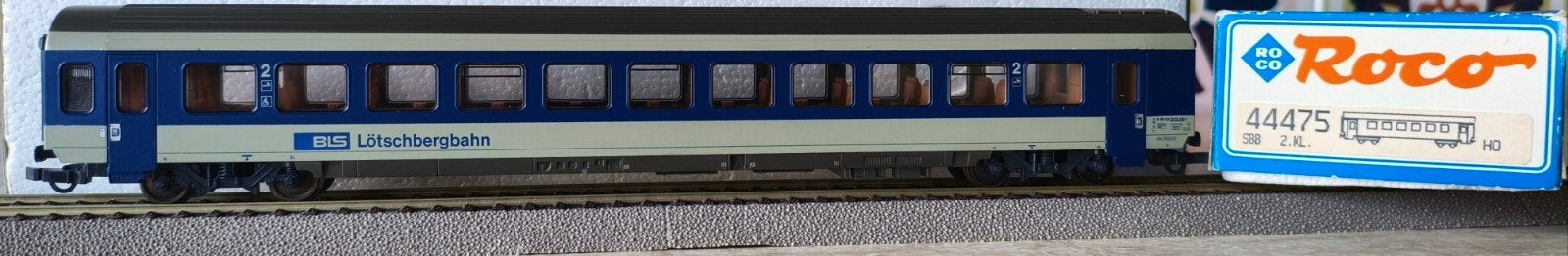Roco 44475 BLS Lötschbergbahn Wagon H0, Gelijkstroom of Wisselstroom, Wagon, Ophalen of Verzenden, Zo goed als nieuw