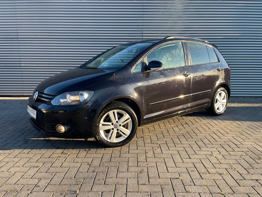 Volkswagen Golf Plus 1.2 TSI Highline met 112900 km ( dealer, Stof, Gebruikt, Zwart, 4 cilinders