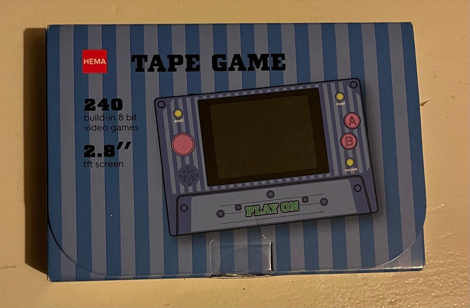 Hema Tape Game - Retro Handheld met 240 Spellen, Ophalen, Overige merken, Nieuw