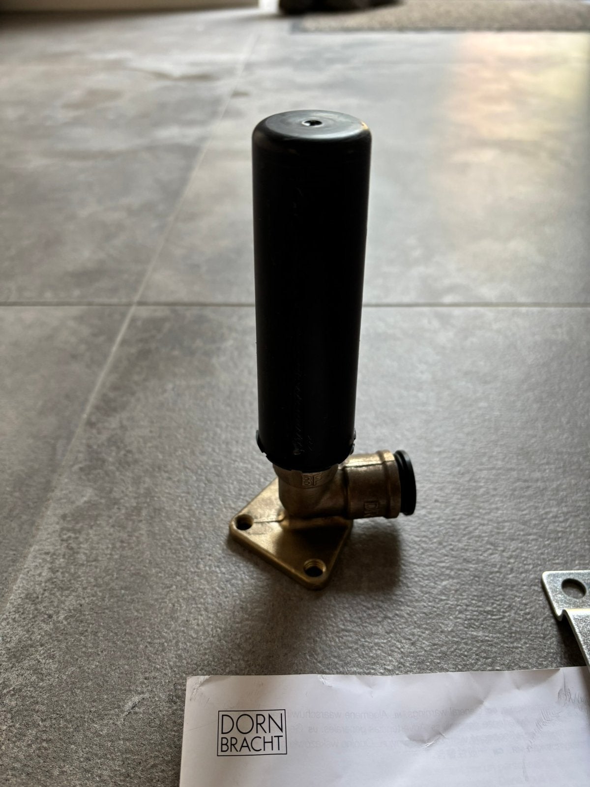 Dornbracht muurplaat douche uitloop 3508597090, Ophalen, Zo goed als nieuw, Wit